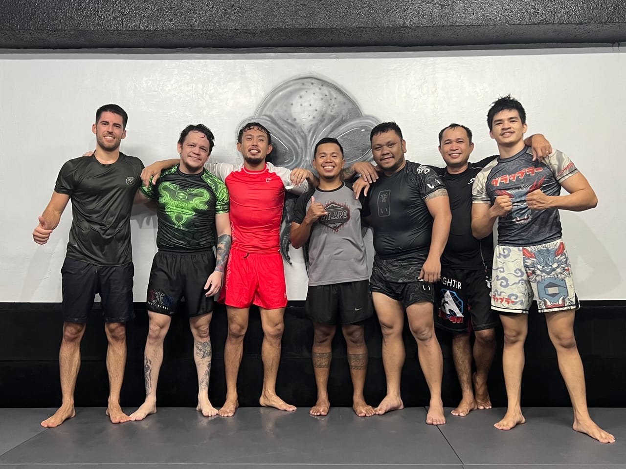 Area 84 Jiu Jitsu Group Pic After Training