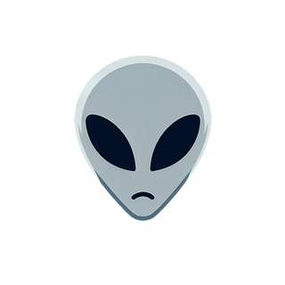 Area 84 Jiu Jitsu Alien Head Footer Logo