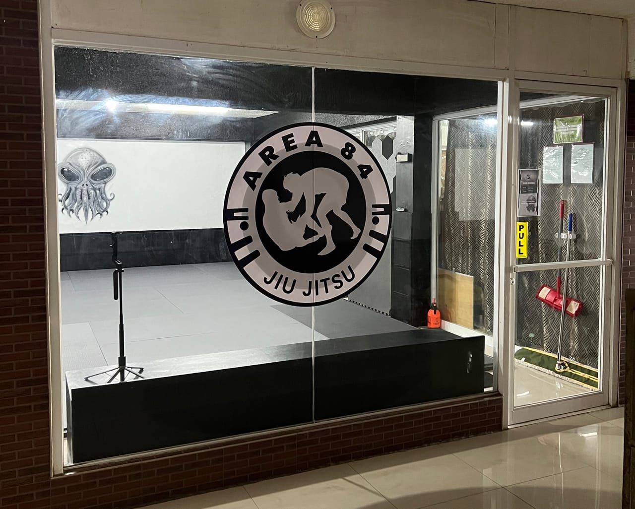 Area 84 Jiu Jitsu Gym Interior